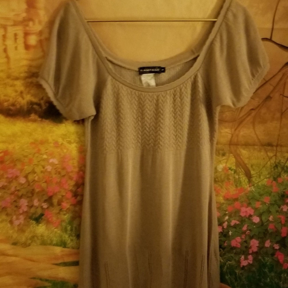 Rampage Scoop Neck  Top